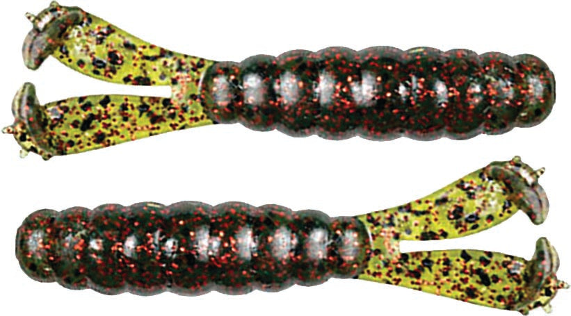 Z-Man Baby Goat Twin Tail Grub 3In 6Pk Watermelon Red
