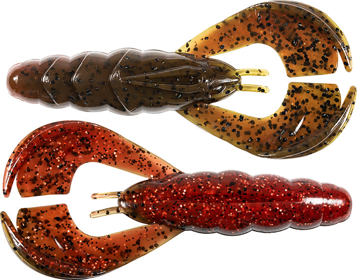 Z-Man Hella Crawz 3.75In 3Pk Hot Craw