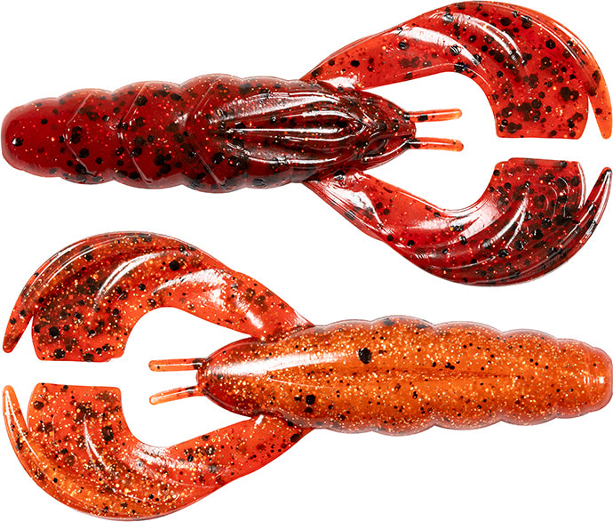 Z-Man Hella Crawz 3.75In 3Pk Fire Craw