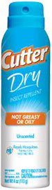 Cutter Deet Insect Repellent 4Oz 10% Dry Aerosol