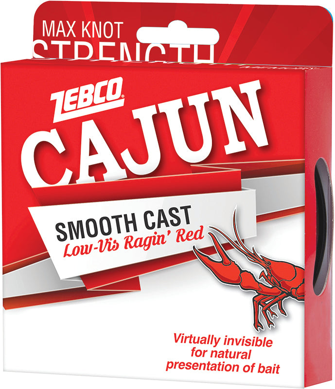 Cajun Line Red Cast Line Red 10# 110Yd