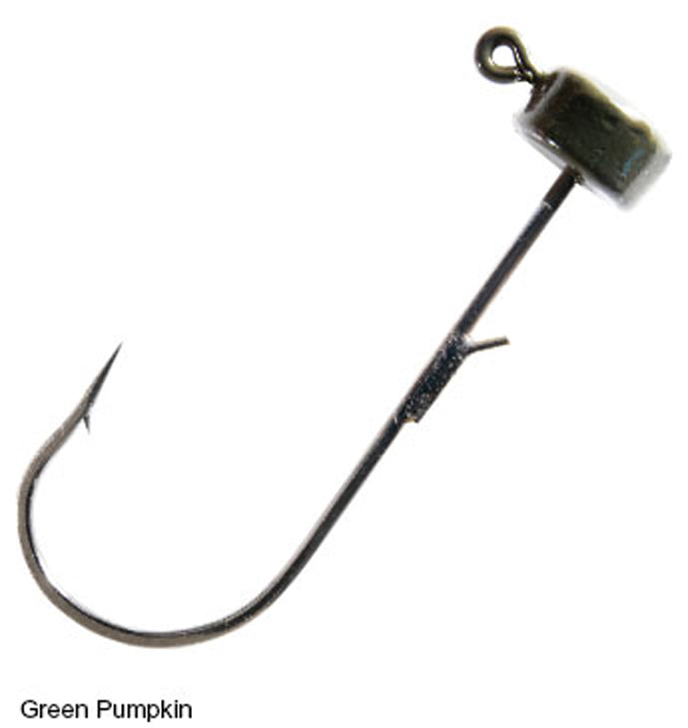 Z-Man Mag Shroomz Jig Head 3/16Oz 3Pk Green Pumpkin