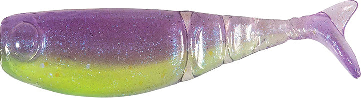 Z-Man Shad Fryz 1.75In 8Pk Purple Death