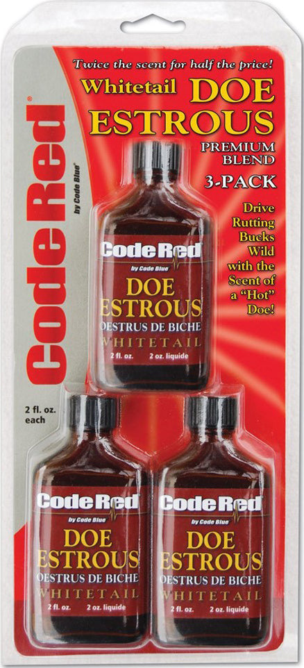 Code Blue Code Red Doe Estrous Triple Pack