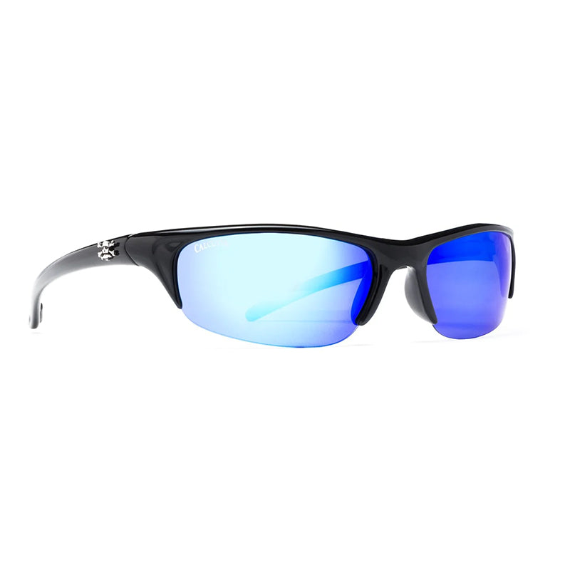 Calcutta Polorized Perdido Sungla Shiny Black Frame/Blue M