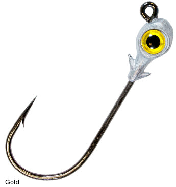 Z-Man Redfish Eye Jig Head 1/8Oz 3Pk Gold