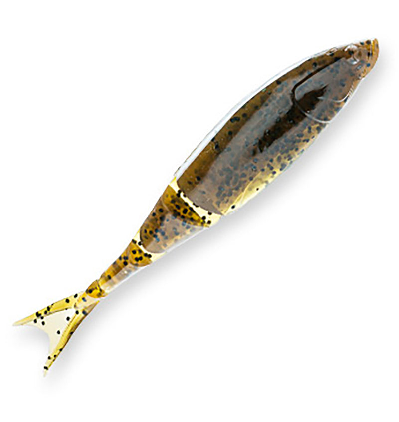 Z-Man Razor Shadz Swimbait 4.5In 4Pk Green Pumpkin