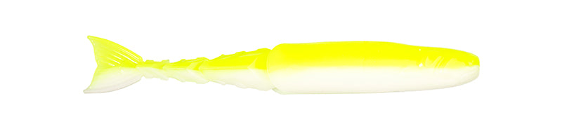 Z-Man Chattershad 3.5In 5Pk Chartreuse/Whi