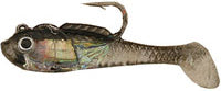 Creme Spoiler Shad 1.5In 3Pk Black Back