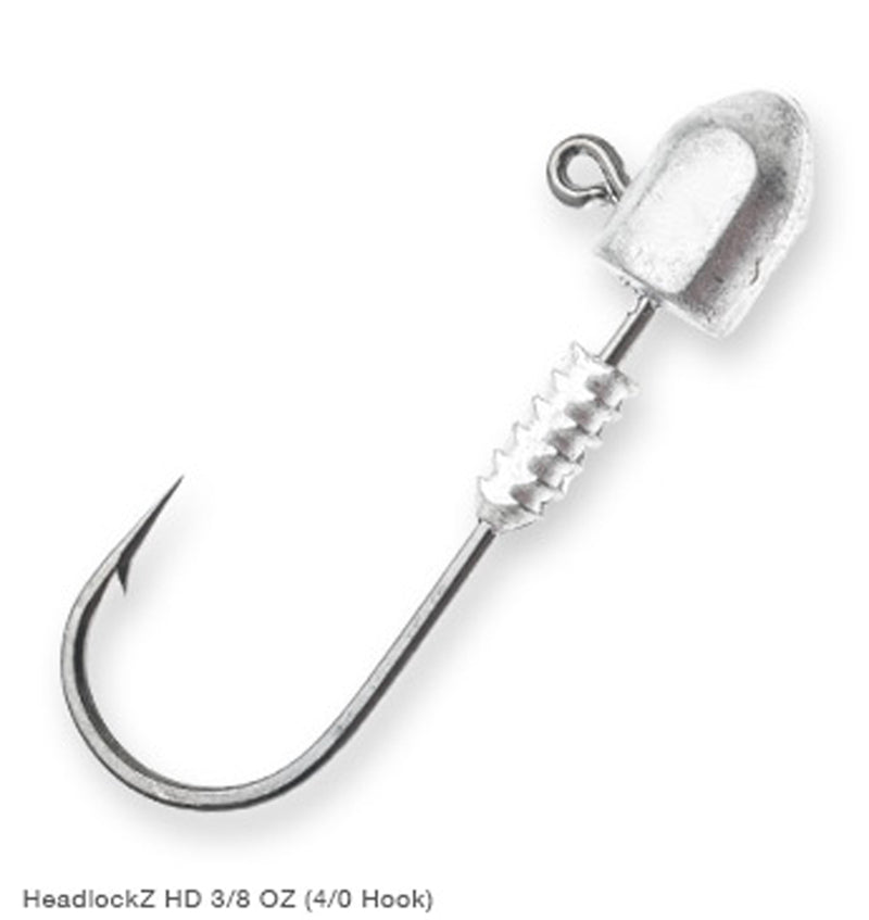 Z-Man Headlockz Hd Jig Head 4/0 3/8Oz 5Pk Plain