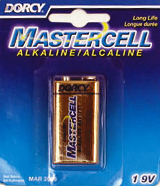 Dorcy Alkaline Batteries 9V 1Pk