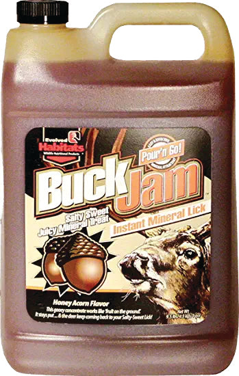 Evolved Habitats Buck Jam Honey Acorn 1Gal 3Cs