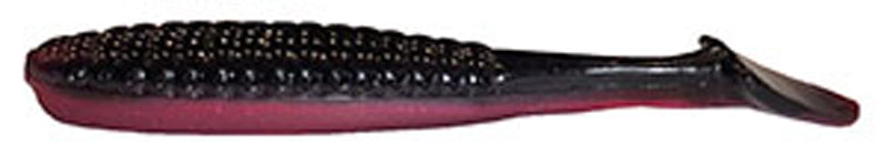 Deadly Dudley Terror Tail Minnow 3In 10Pk Red Shad