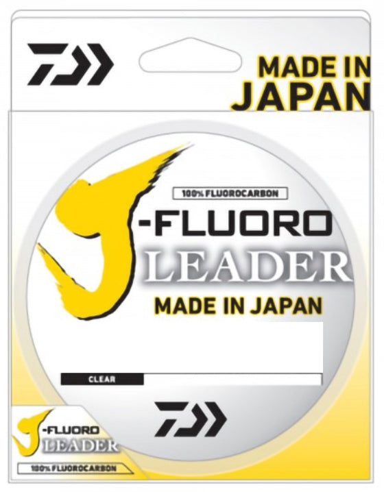 Daiwa J-Fluorocarbon Leader Clear 50Lb 50Yd