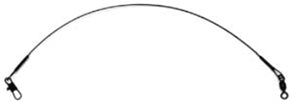 Eagle Claw Steel Leader Black 18In 60# 3Pk