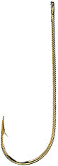 Eagle Claw Aberdeen Hook Gold Sz8 10Pk