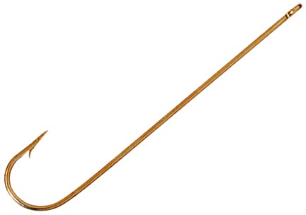 Eagle Claw Cricket Hook Bronze Sz8 40Bx