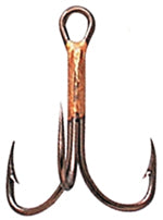 Eagle Claw Treble Hook Bronze Sz6 50Bx