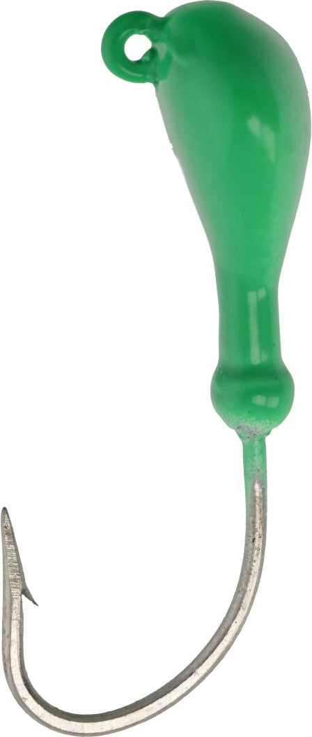 Eagle Claw Lazer Sparkie Sw Jighead Green 1/16Oz 5Pk