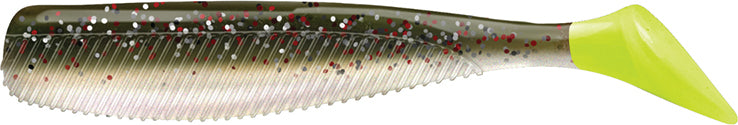 Vudu Quiver Shad W/Jighead 3In 6Pk Chicken On A