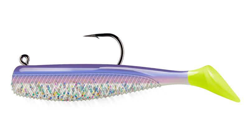 Vudu Rigged Quiver Shad 3In 1/8Oz 2Pk Open Night