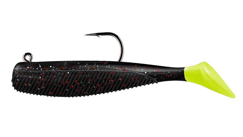 Vudu Rigged Quiver Shad 3In 1/8Oz 2Pk Morning Gl