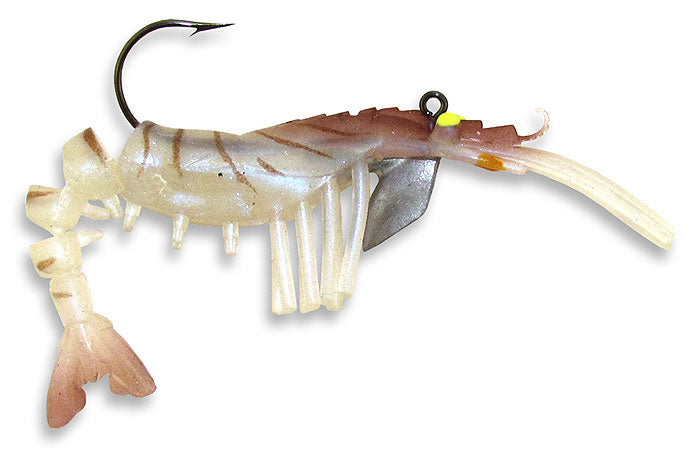 Vudu Shrimp 4In 1/4Oz 2Pk Natural
