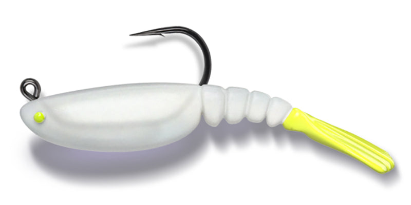 Vudu Mambo Shrimp 3In 1/8Oz 2Pk Glow/Chart