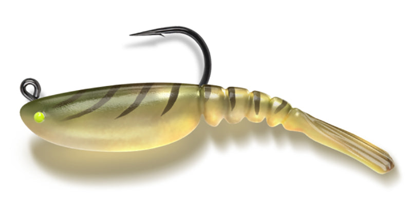 Vudu Mambo Shrimp 3In 1/8Oz 2Pk Gold