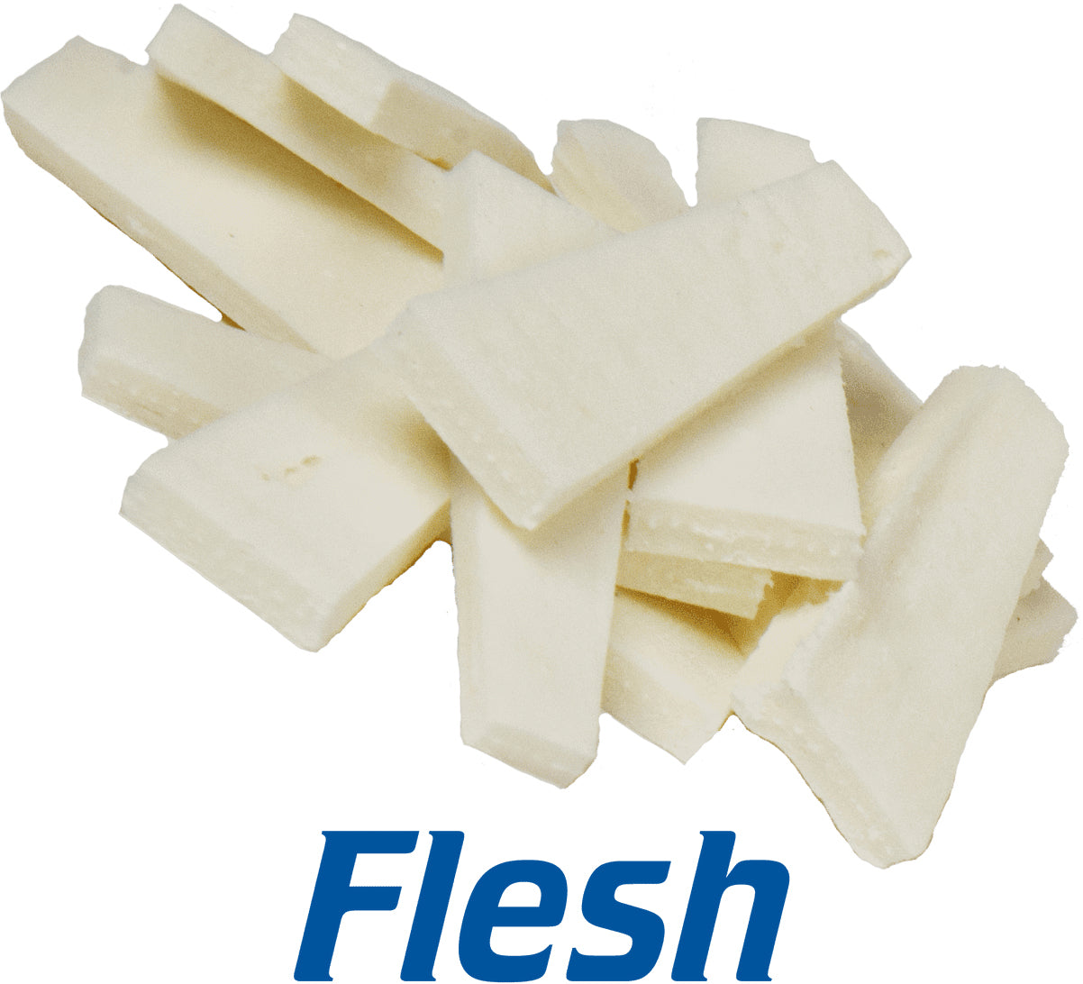 Fishbites Fish N Strips-Clam 15Pk Flesh Long Lasting