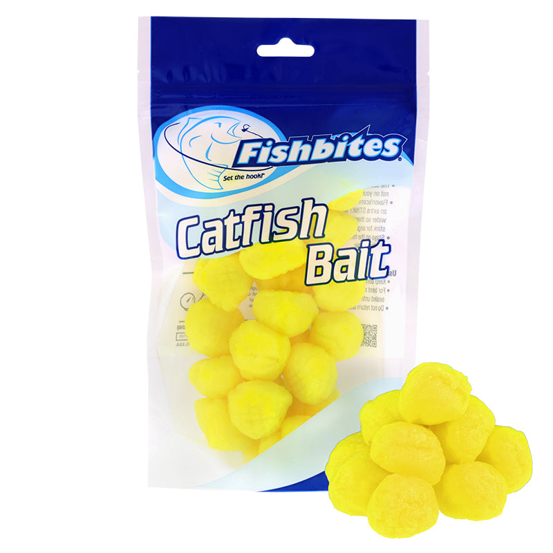 Fishbites Catfish Bait 6Oz Shrimp Yel