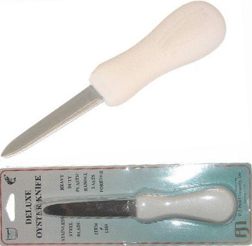 F.J.Neil Abs Handle Oyster Knife 3.75In Blade White