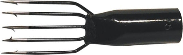 Frabill Aluminum Handle Frog Gig 5-Tine W/4-8Ft Tele