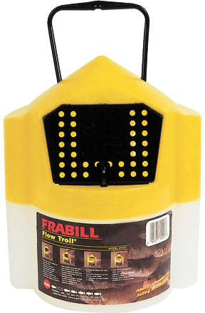 Frabill Flow Troll Bait Bucket 6Qt Self Locking Lid