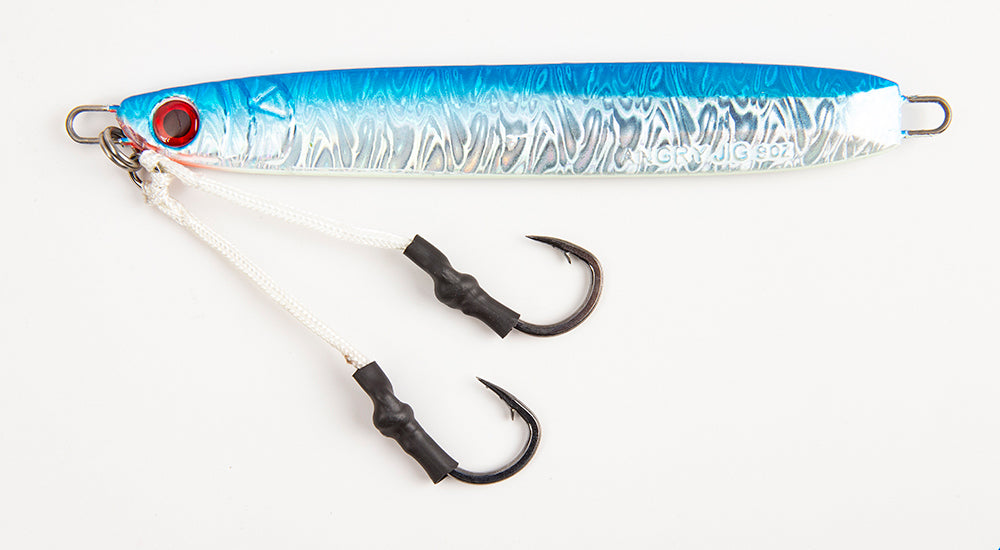 Frenzy Big Game The Angry Jig-Rigged 9Oz W/2 Assist Blue