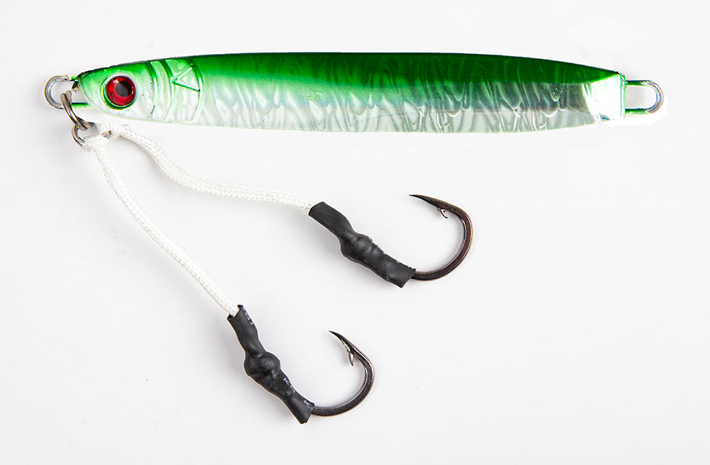 Frenzy Big Game The Angry Jig-Rigged 5Oz W/2 Assist Green