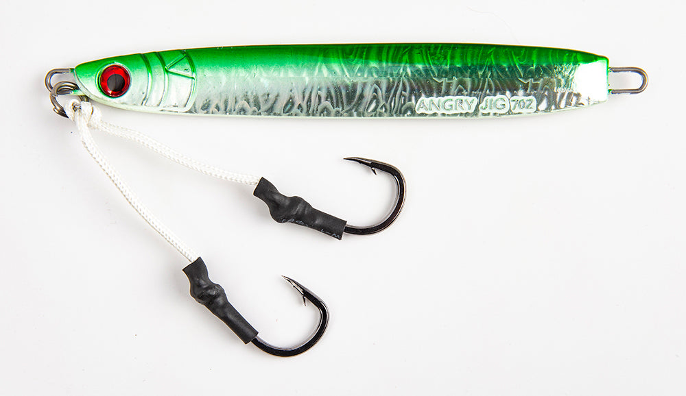 Frenzy Big Game The Angry Jig-Rigged 7Oz W/2 Assist Green