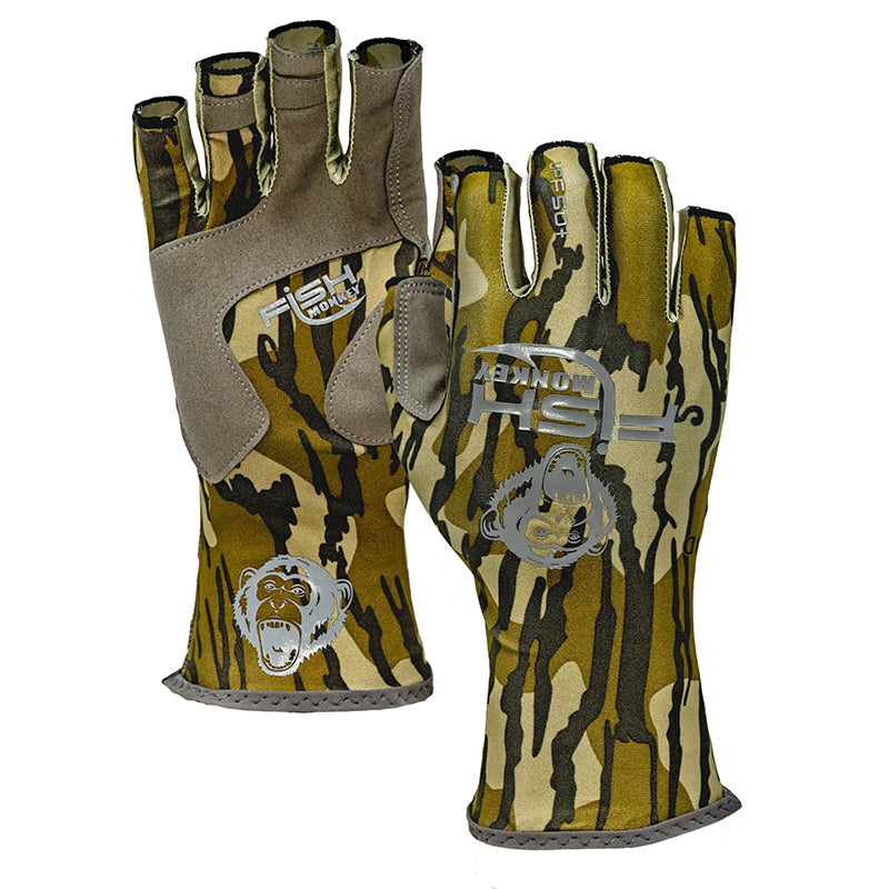 Fish Monkey 1/2 Finger Guide Glove Bottomland 2X-Large