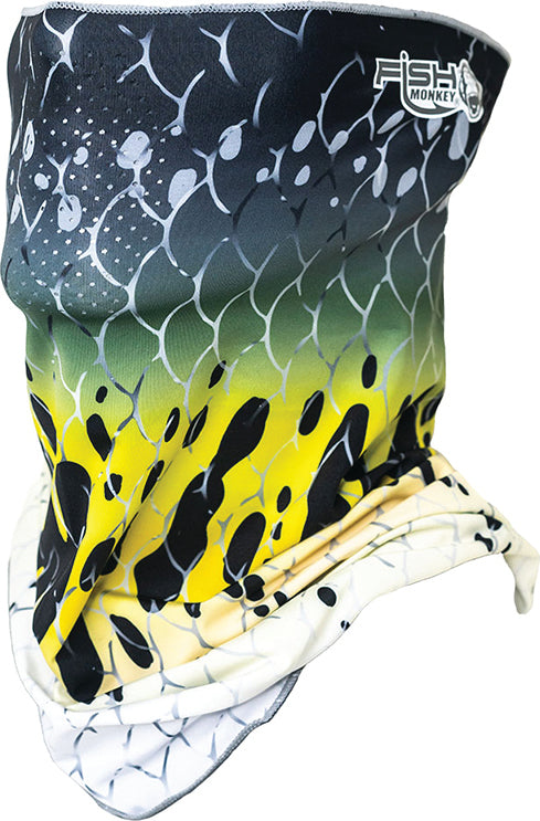 Fish Monkey Face Guard Upf50+ Bass