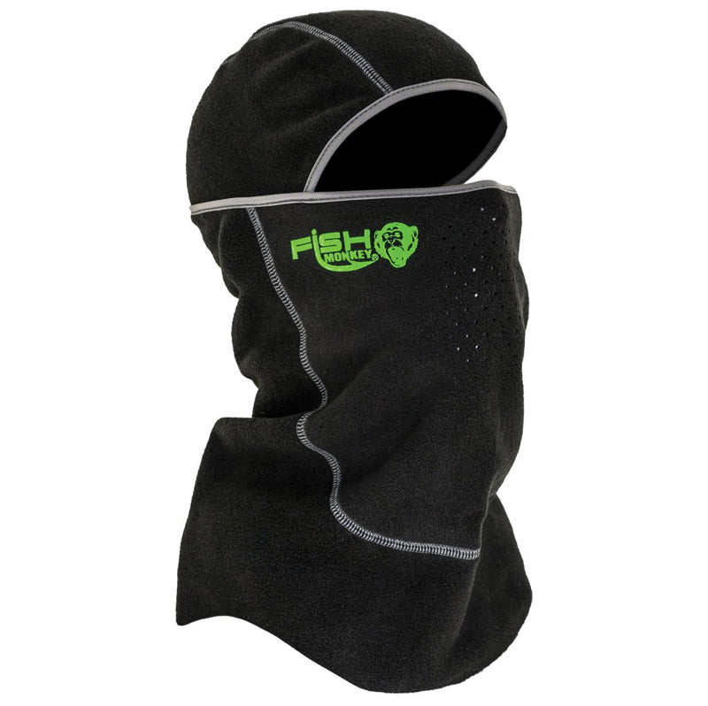 Fish Monkey Balaclanva Yeti Fleece Osfm Black