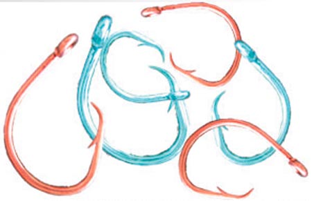 Frenzy Big Game Ulitimate Circle Hook Red 8/0 6Pk