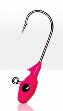 Bobby Garland Mo Glo Jighead 1/8Oz Sz2 10Pk Pink Glo