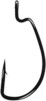 Gamakatsu Deep Throat Wg Hook Black 2/0 6Pk
