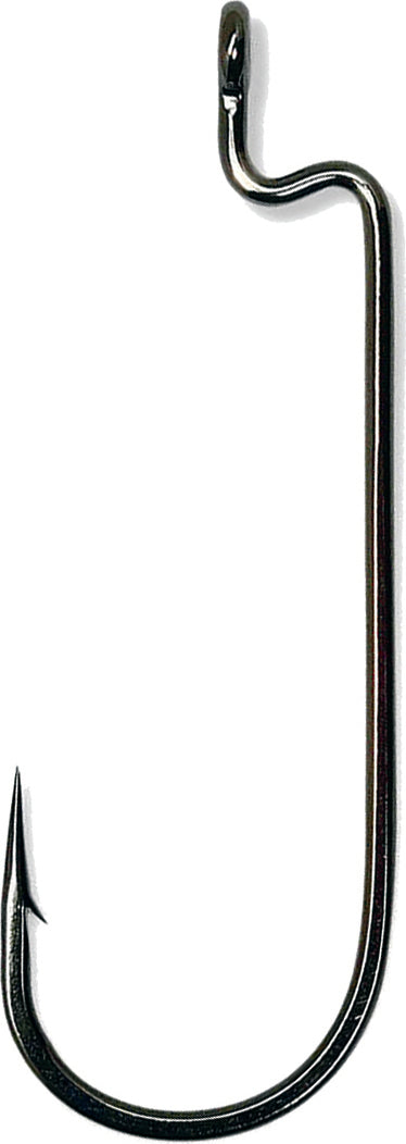 Gamakatsu Superline Rb Worm Hook Black Offset 2/0 5Pk