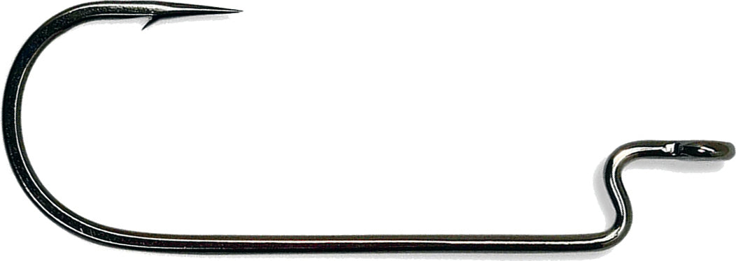Gamakatsu Superline Rb Worm Hook Black Offset 3/0 5Pk