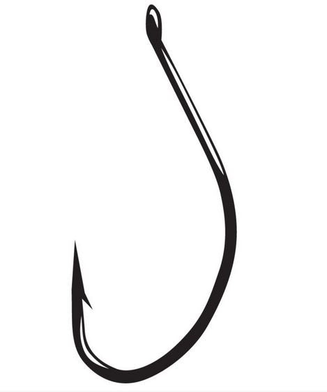 Gamakatsu Drop Shot Hook Black Nickel 1/0 6Pk