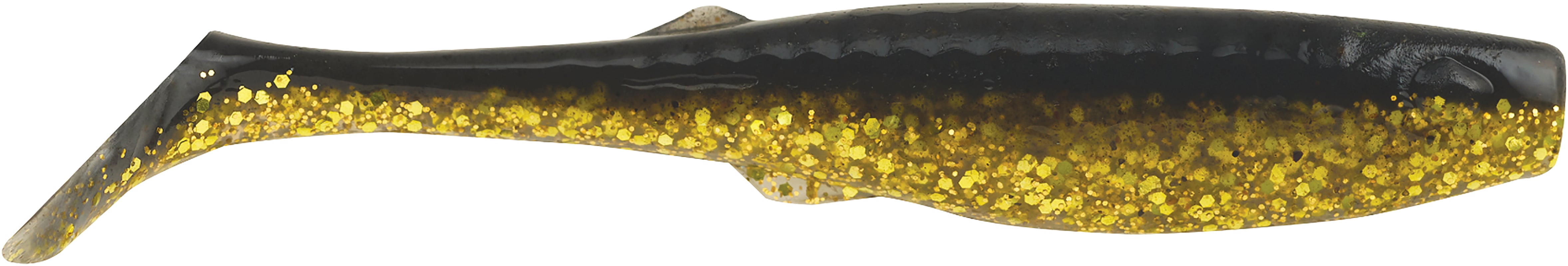 Berkley Gulp Sw Paddleshad 4In 4Bg Black Gold