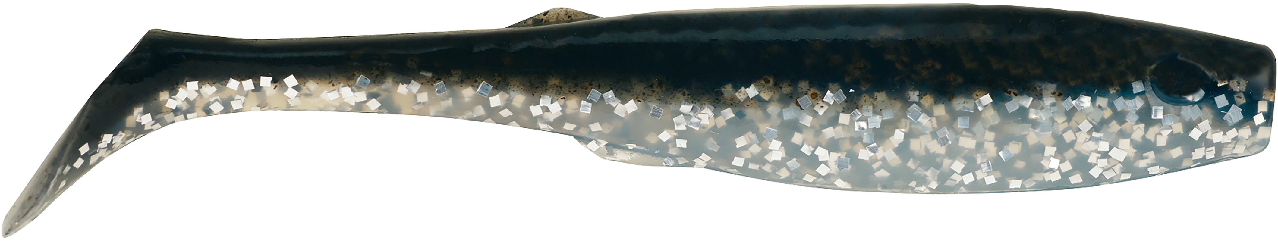 Berkley Gulp Sw Paddleshad 4In 4Bg Black Silver