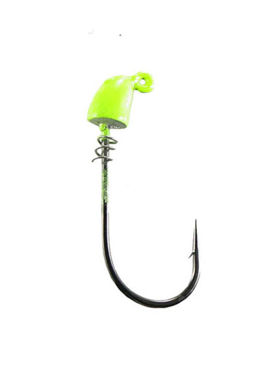 Hogie Springhead Jigheads 1/4Oz 3Pk 4/0 Ls Chart