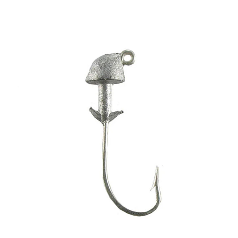 Hogie Shadhead Jigheads 1/4Oz 4Pk 3/0 Nickel
